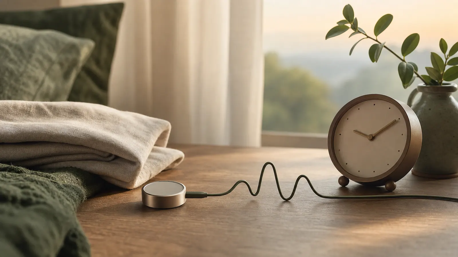 Heart-rate line showing rest and recovery patterns